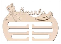 Vešiak na medaily - Hokej