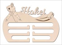 Vešiak na medaily - Hokej