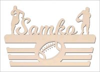 Vešiak na medaily - Rugby