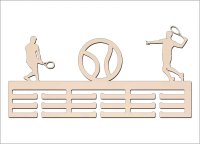 Vešiak na medaily - Tenis