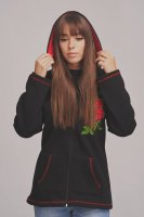 Dámska mikina na zips s kapucňou - Folk 182