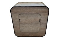 Svadobná truhlica na peniaze - Vyrezávané listy