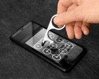 Bezkontaktná kľúčenka - STRIEBORNÁ