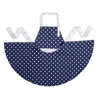 Bodkovaná kuchynská zástera