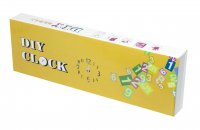 Samolepiace hodiny na stenu veľké 80 - 120 cm čierne