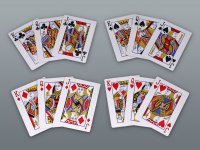 Súprava POKER ploskačka 240 ml so štamperlíkmi a kartami