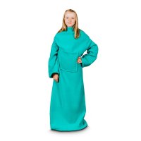 Deka s rukávmi Mätová zelená