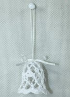 Zvonček bavlnený na zavesenie 5 cm