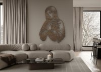 Drevený obraz na stenu - Panna Mária v modlitbe