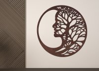 Strom života Silueta prírody