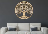 Drevený obraz - Strom života Bohatá koruna