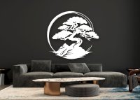 Drevený obraz Strom života - Japonský bonsaj na stenu