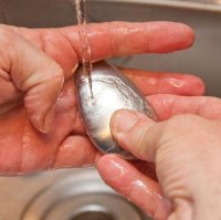 Nerezové mydlo na ruky