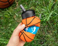 Rozťahovateľná fľaša s basketbalovou tematikou