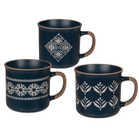 Keramický hrnček modrý