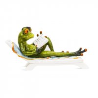 Keramická žabka - Dovolenka