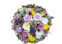 Luxusná mydlová kytica v darčekovom boxe