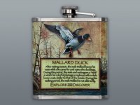 Ploskačka nerezová Kačka 210 ml