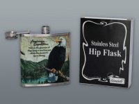 Ploskačka nerezová Orol 210 ml