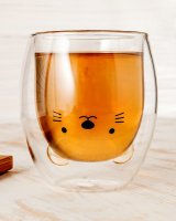 Dvojstenný pohár - Mačka