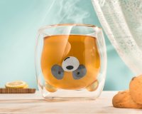 Dvojstenný pohár - Panda