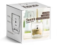 Dvojstenný pohár - Panda