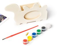 Fotorámik a stojan na perá DRAGON s maliarskou sadou