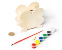 Pokladnička BUTTERFLY s maliarskou sadou