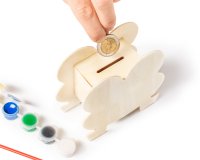 Pokladnička BUTTERFLY s maliarskou sadou