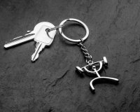 Prívesok na kľúče - Kulturista