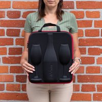 Puzdro s pohármi na prosecco a šampanské