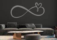 Drevený svadobný obraz – Nekonečno s kvapkou lásky