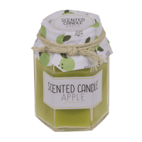 Aromatická sviečka v džemovej nádobe (rôzne vône) -Mango