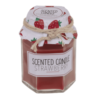 Aromatická sviečka v džemovej nádobe (rôzne vône) -Mango