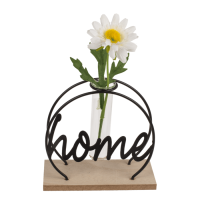 Rastlinný stojan na drevenej doske - LOVE