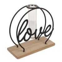 Rastlinný stojan na drevenej doske - HOME