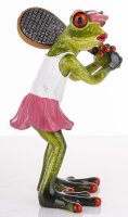 Keramická žabka – športová tenistka