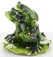 Keramické žabky – matka a dieťa