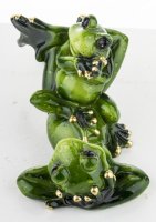 Keramické žabky – matka a dieťa