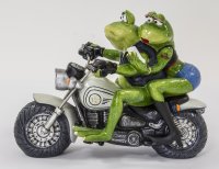 Keramická žabka - Motorka pár