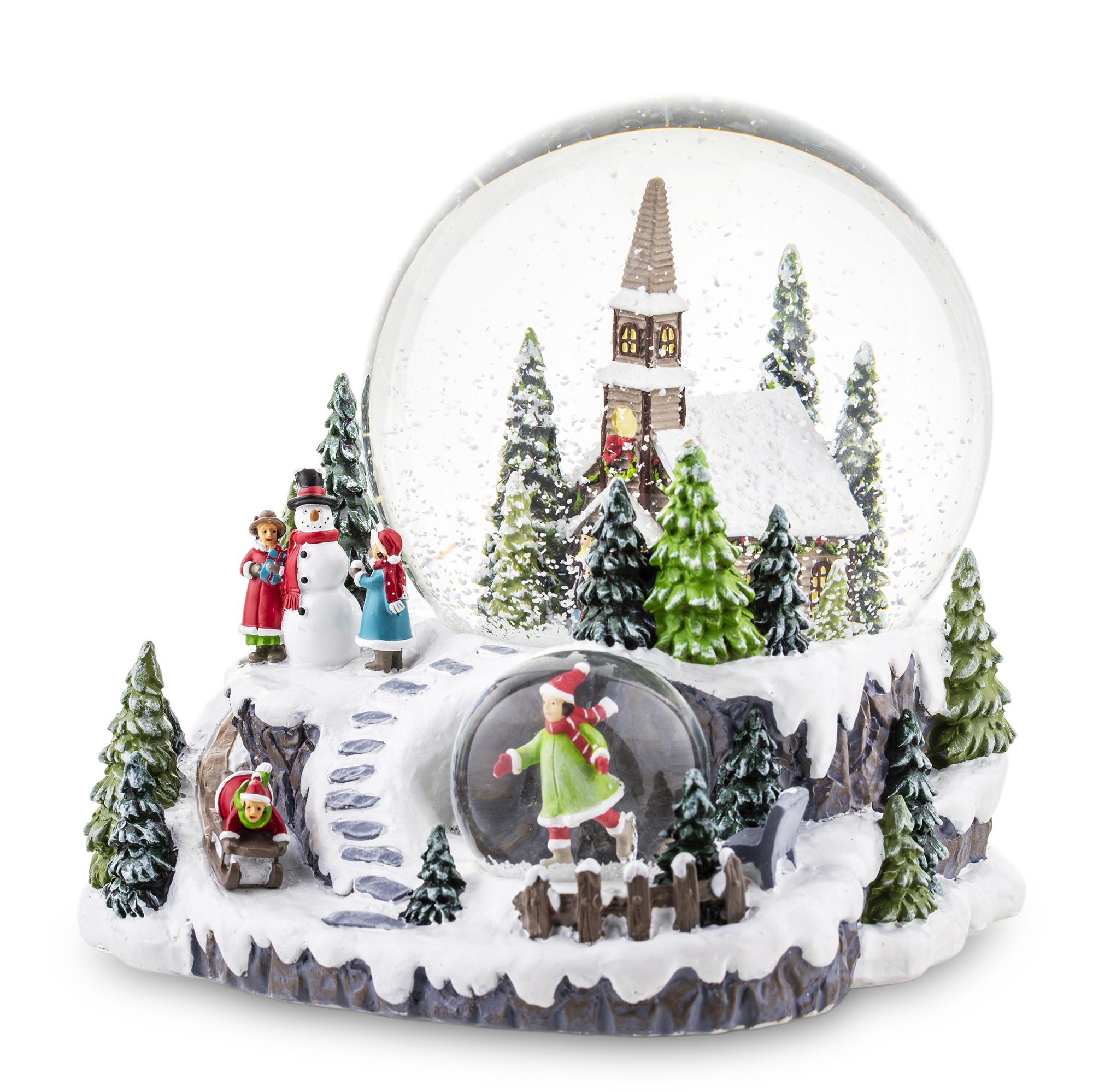 Snehová guľa - Kostol