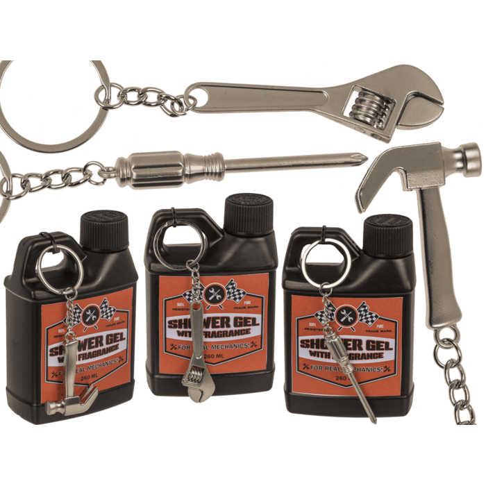 Sprchový gél Motor v kanistri 260 ml (viac druhov) - Šrobovák