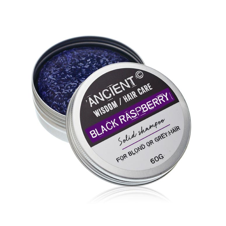 Tuhý šampón Čierna malina