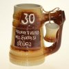 Pivový pohár + štamperlík - k 30. narodeninám