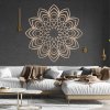 Drevená mandala na stenu