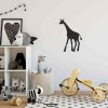 Drevený obraz na stenu - Žirafa