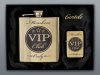 Súprava VIP  ploskačka 180 ml so zapaľovačom