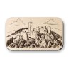 Drevená magnetka Hrad Strečno - historická dominanta Slovenska