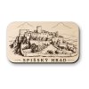 Drevená magnetka Spišský hrad - historická dominanta Slovenska