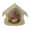 Drevený betlehem s figúrkami